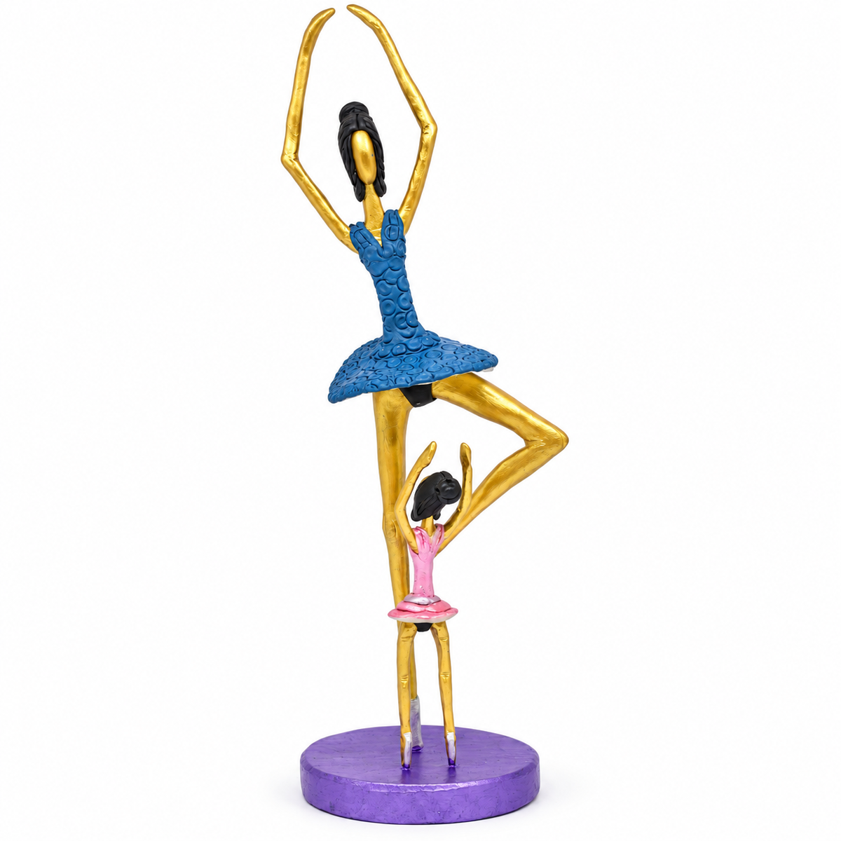 Escultura Bailarina Bambolê G