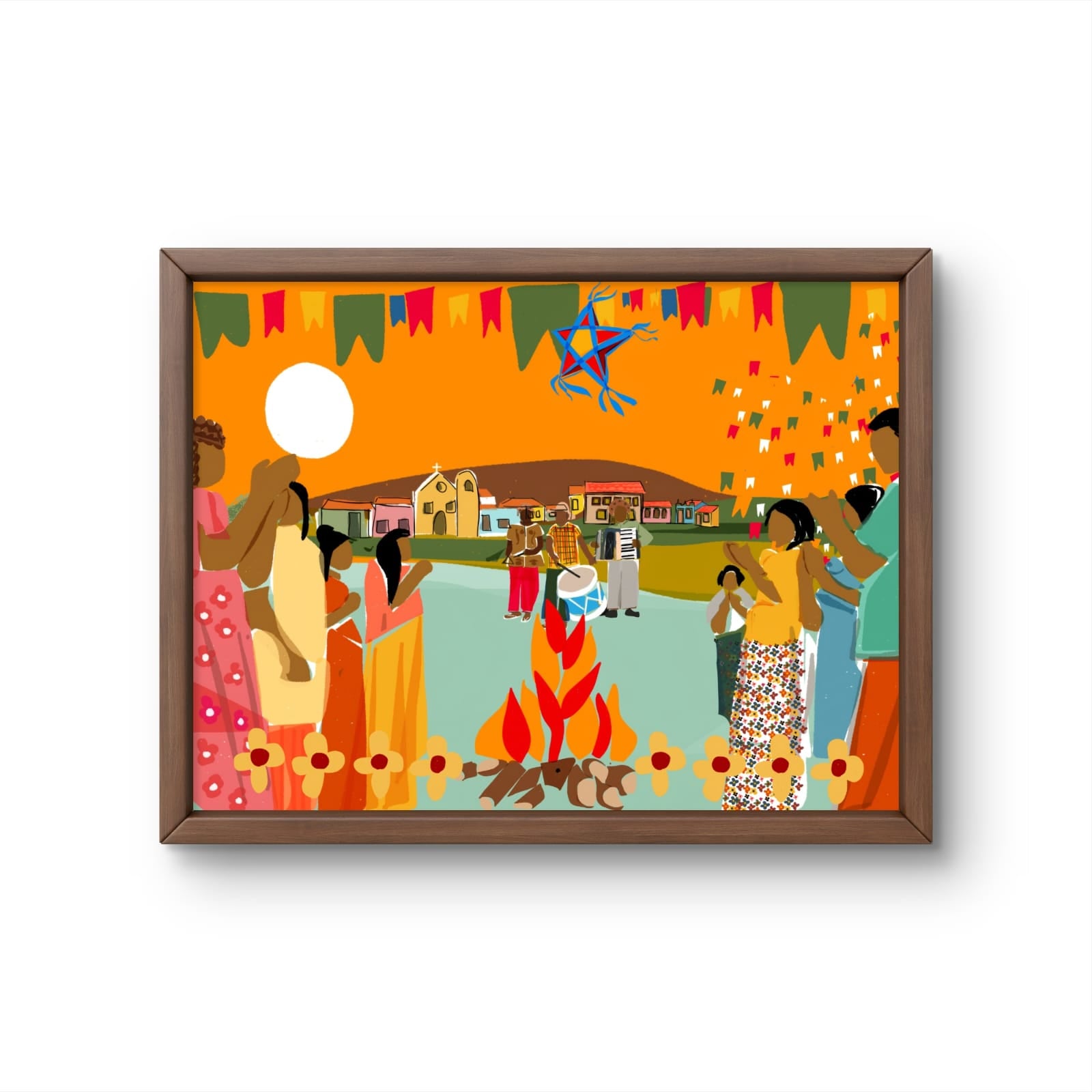 Gravura Festas Juninas