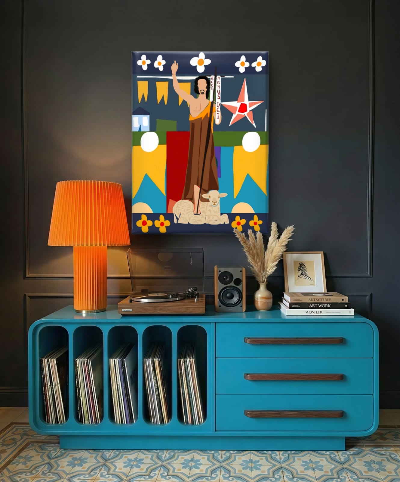 Gravura Festa de São João Batista