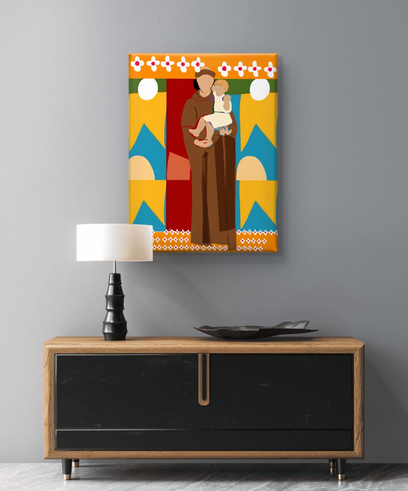 Gravura Festa de Santo Antônio