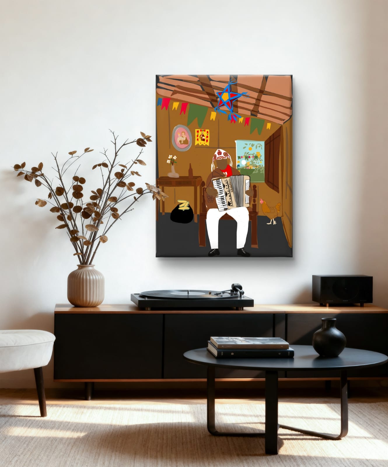 Gravura Luiz no Sertão