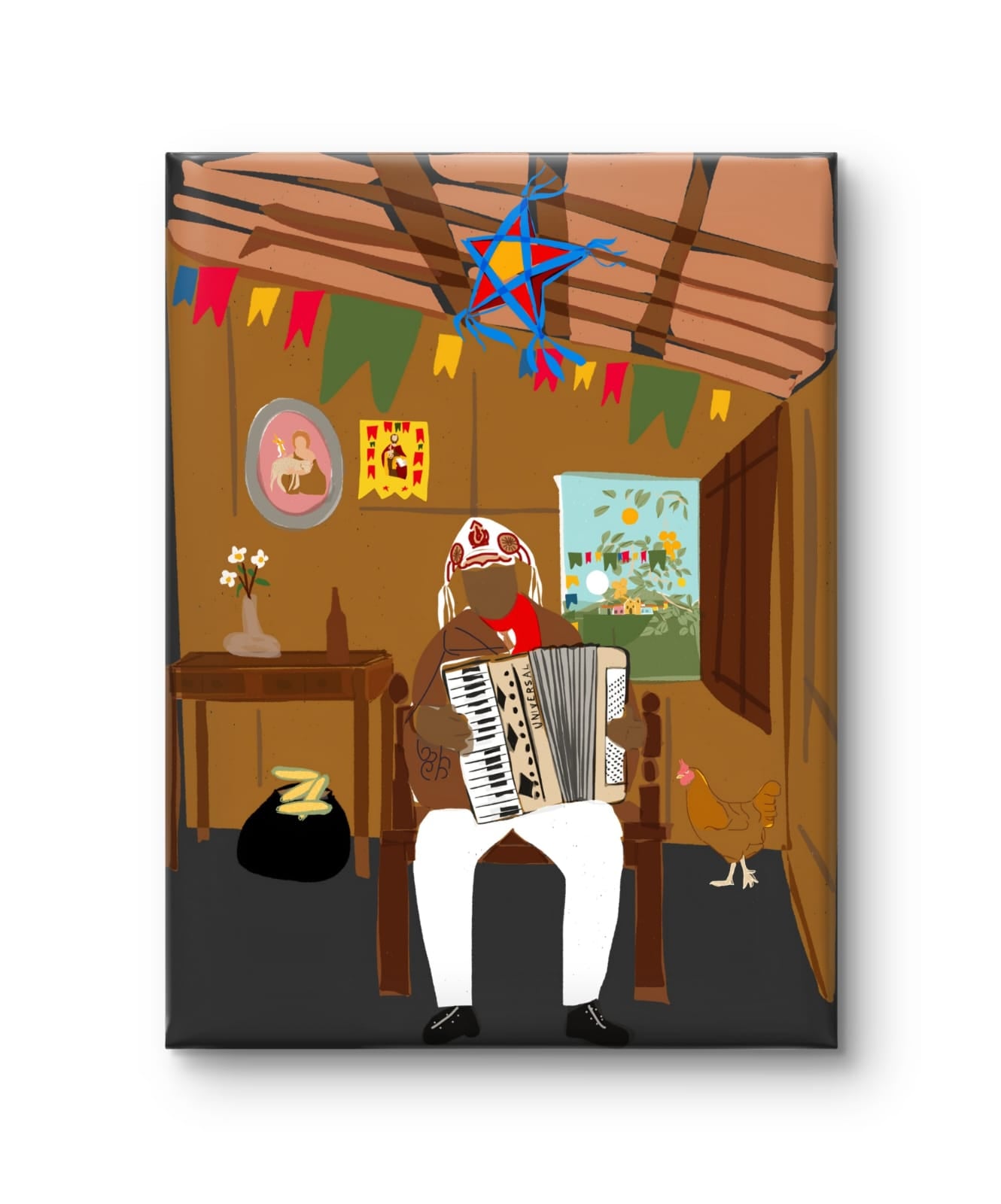 Gravura Luiz no Sertão