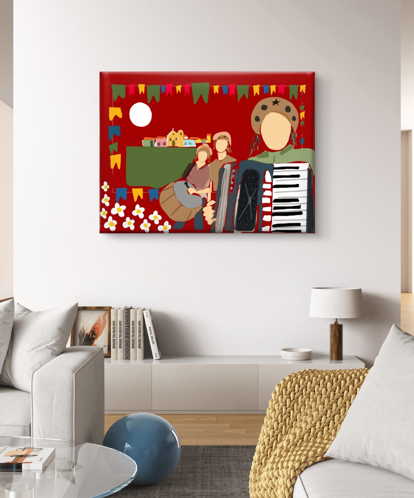 Gravura Trio de Forró