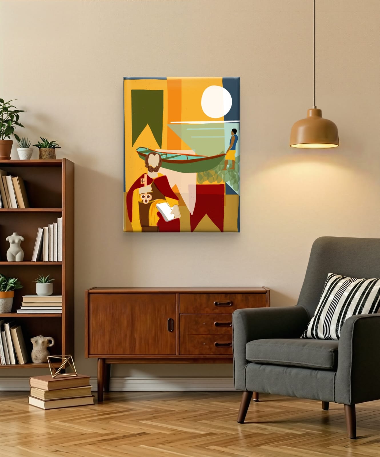 Gravura Pedro, Pescador de Homens