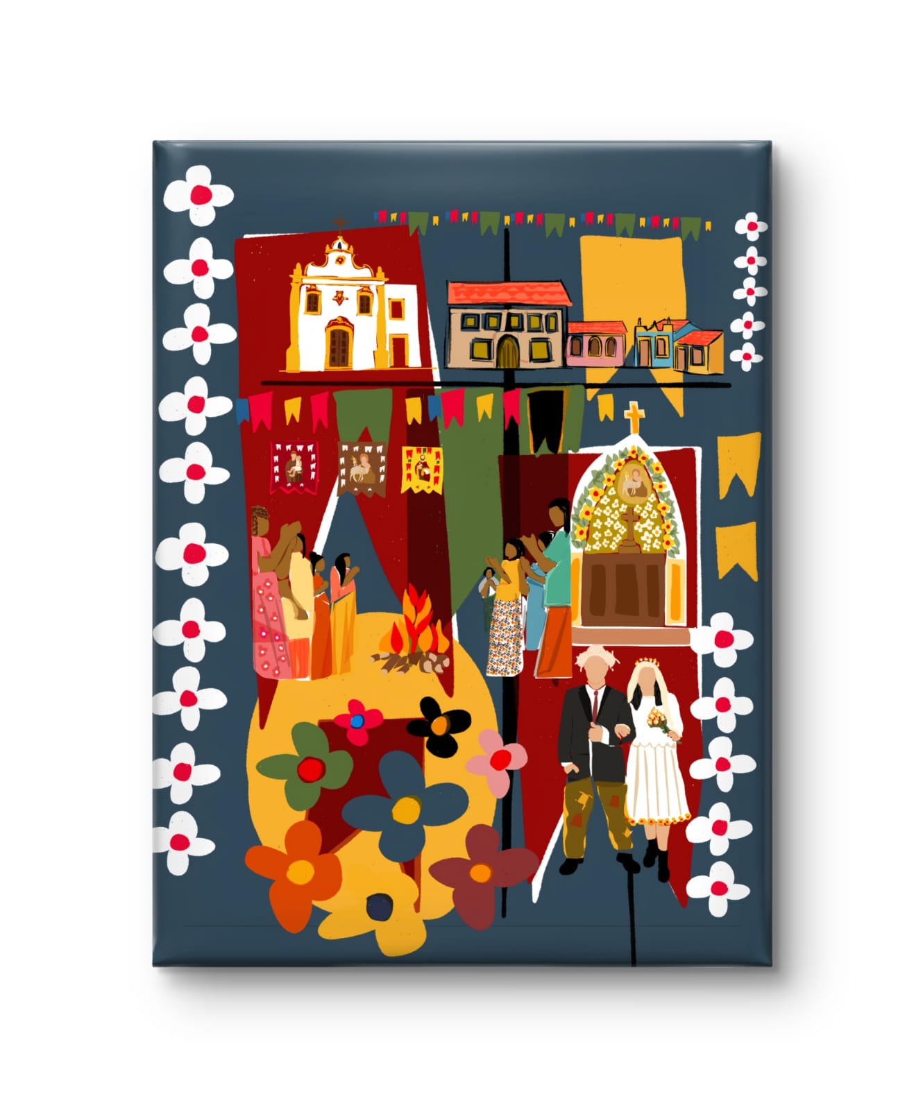 Gravura Olhares de Junho