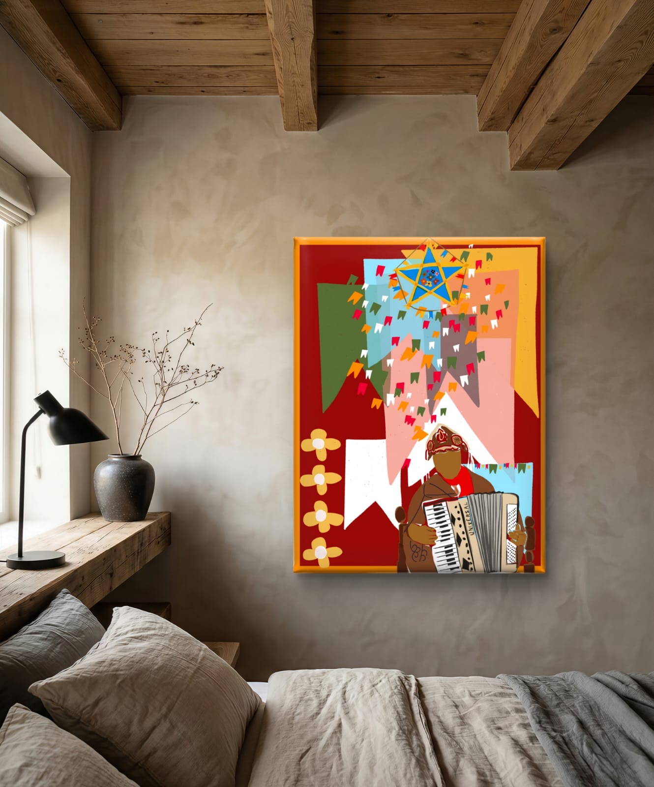 Gravura  Céu de Luiz