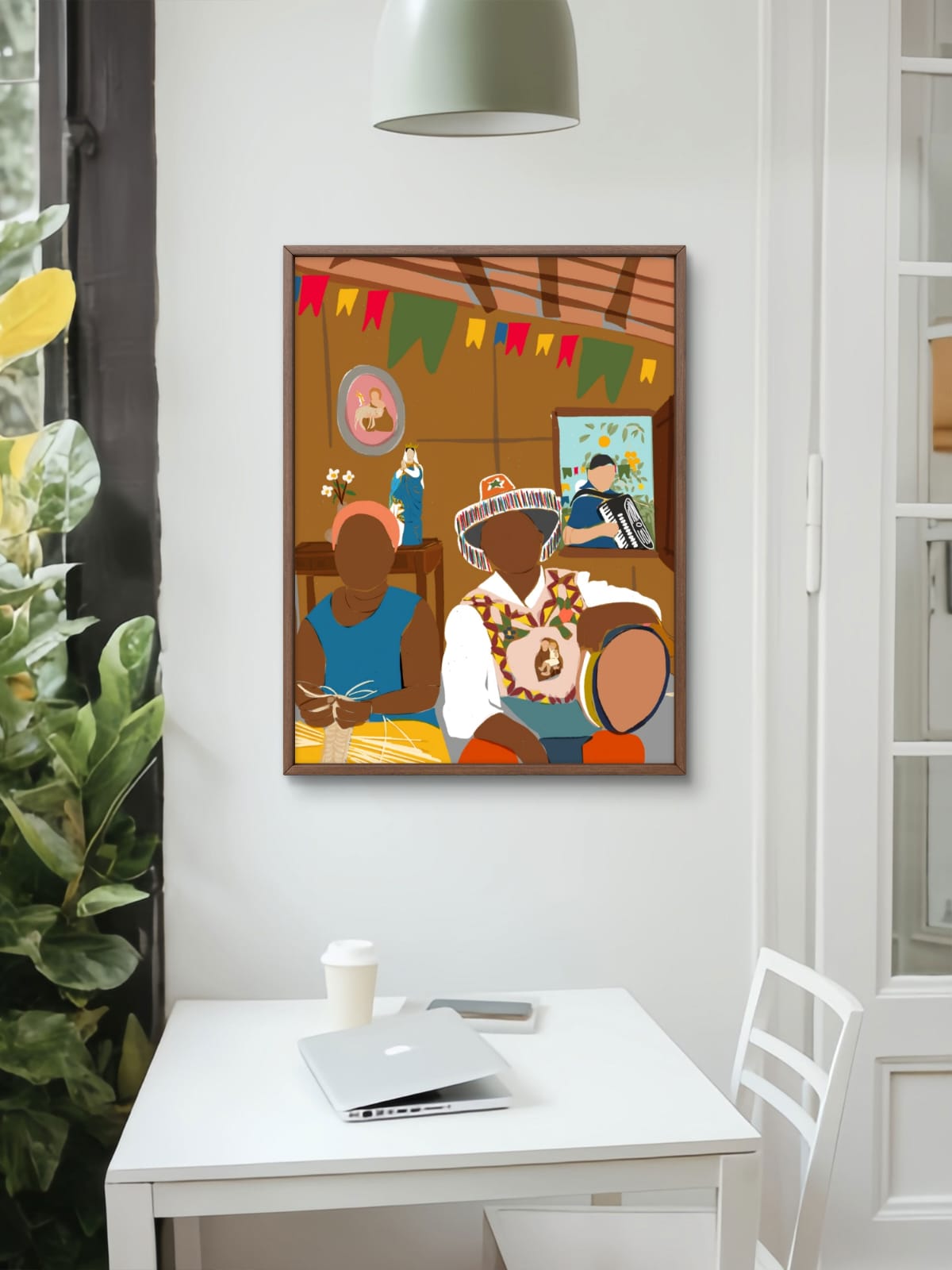 Gravura Roda de Casa