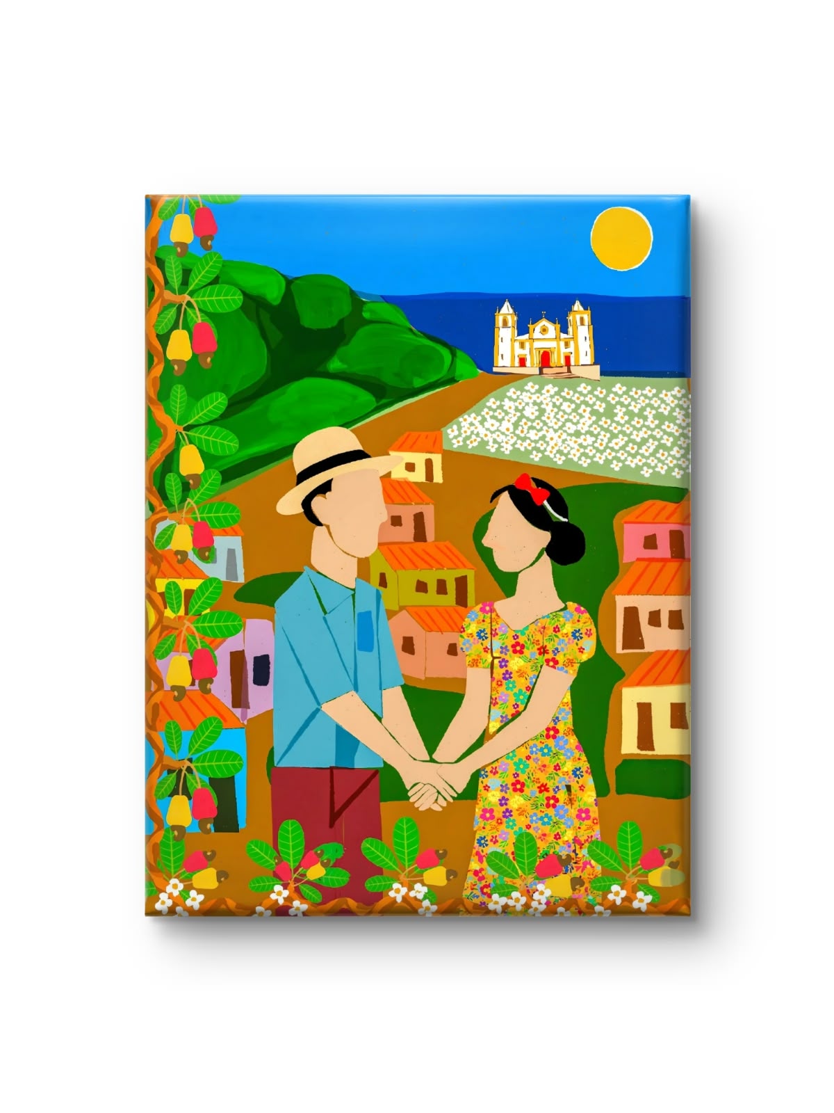 Gravura Casal de Namorados 06