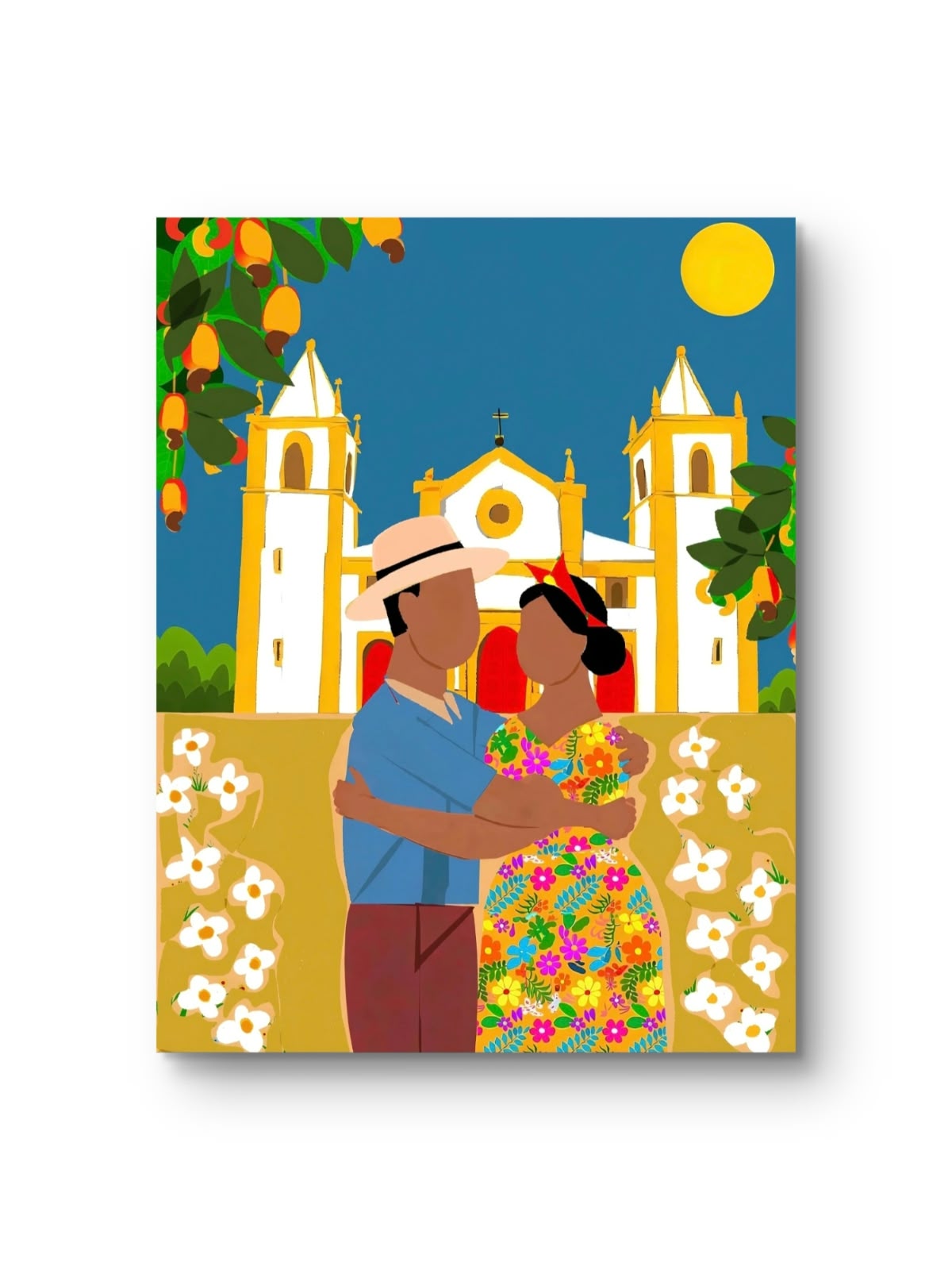 Gravura Casal de Namorados 05