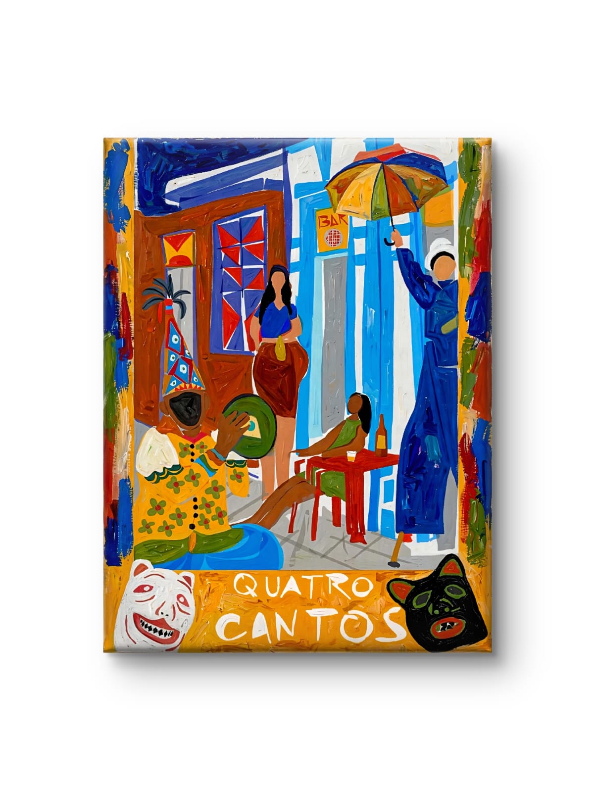 Gravura Quatro Cantos de Olinda