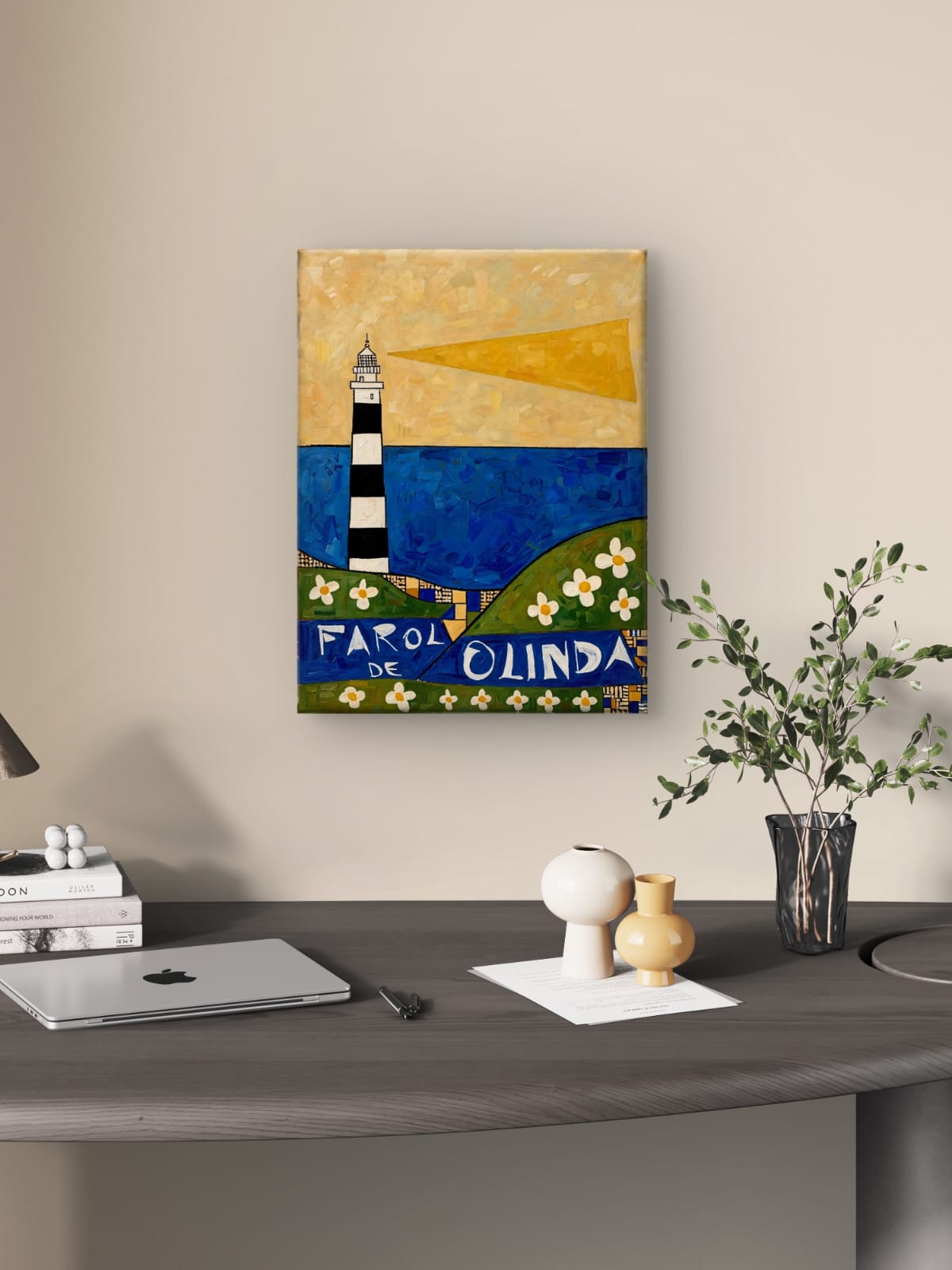 Gravura Farol de Olinda