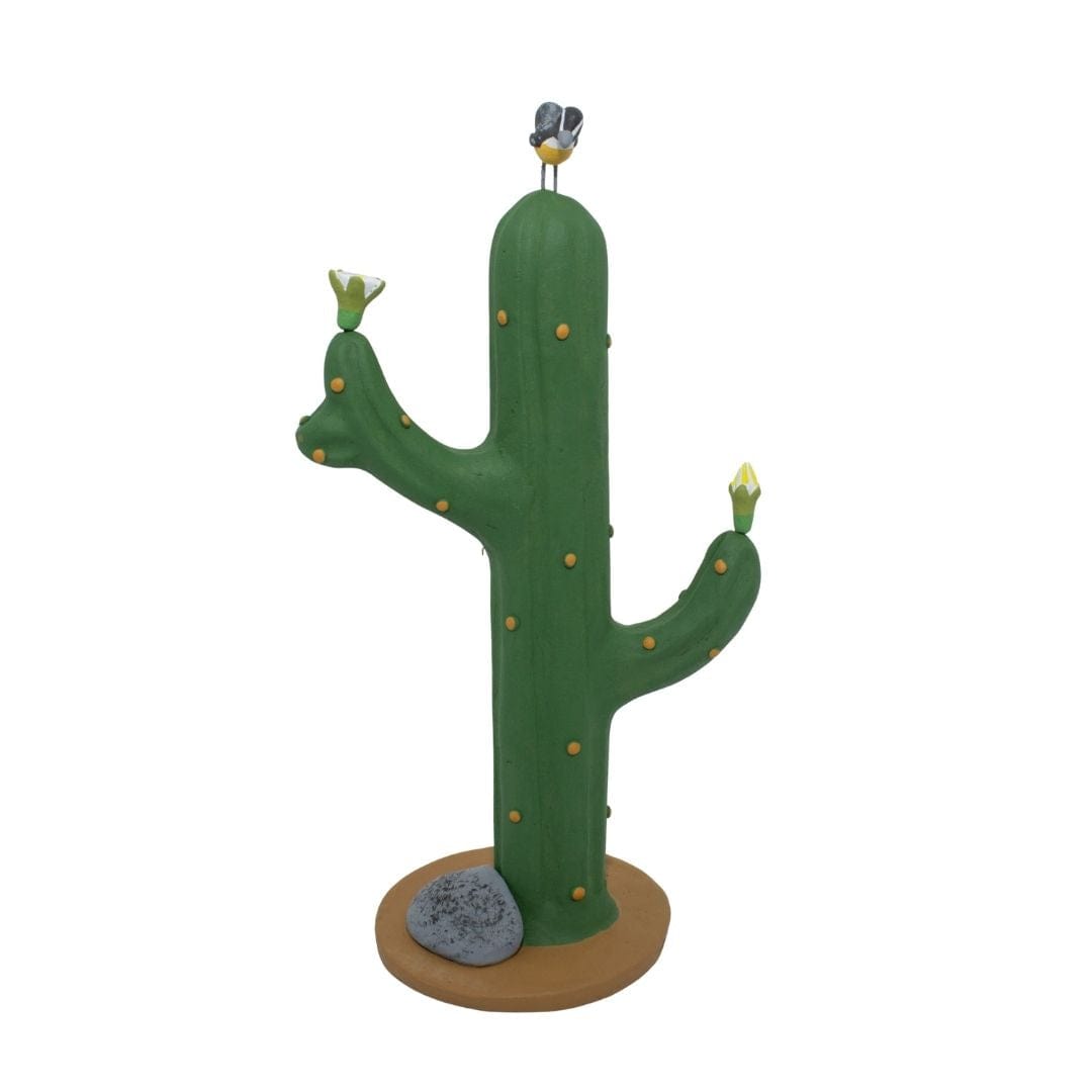 Escultura Cacto em Cerâmica M