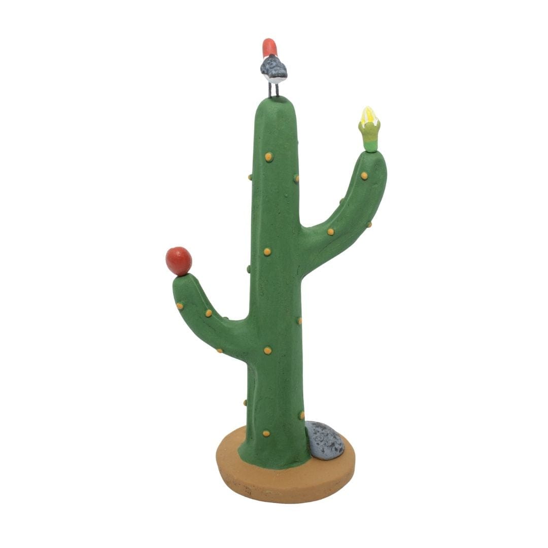 Escultura Cacto em Cerâmica P