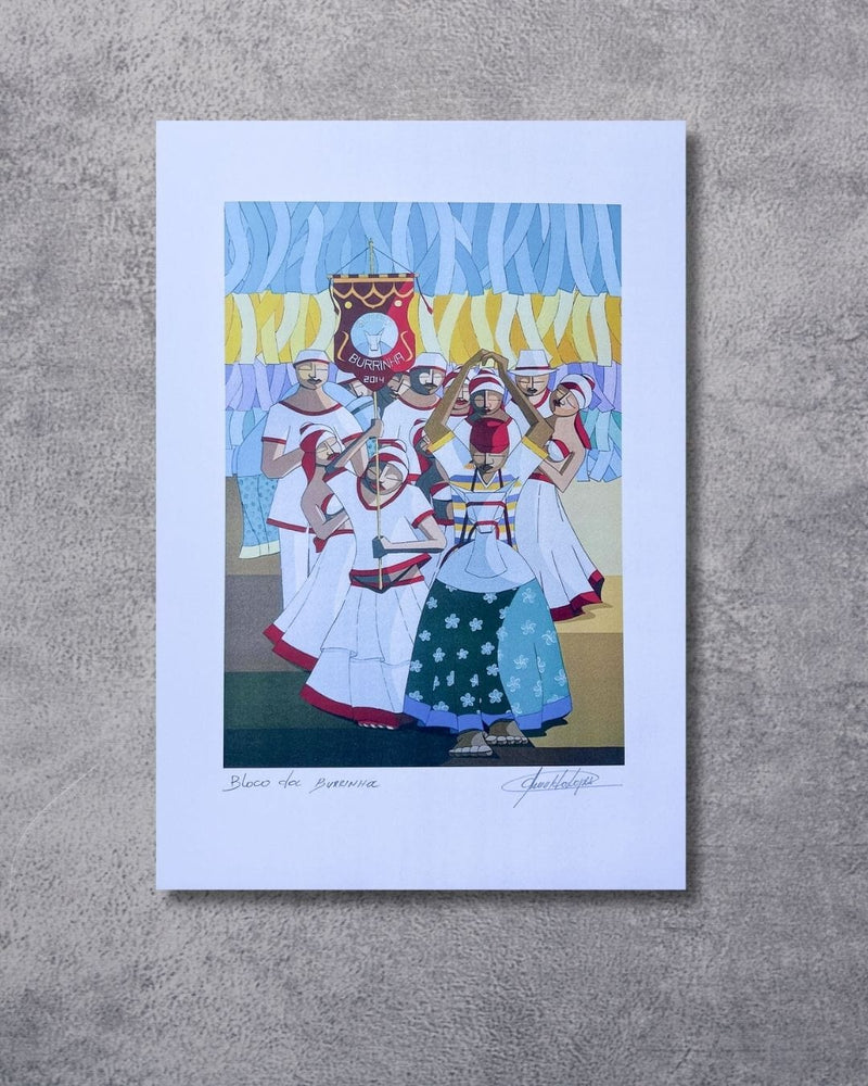 Gravura Bloco da Burrinha - 42 x 30 cm