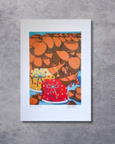 Gravura Bois de Barro - 42 x 30 cm