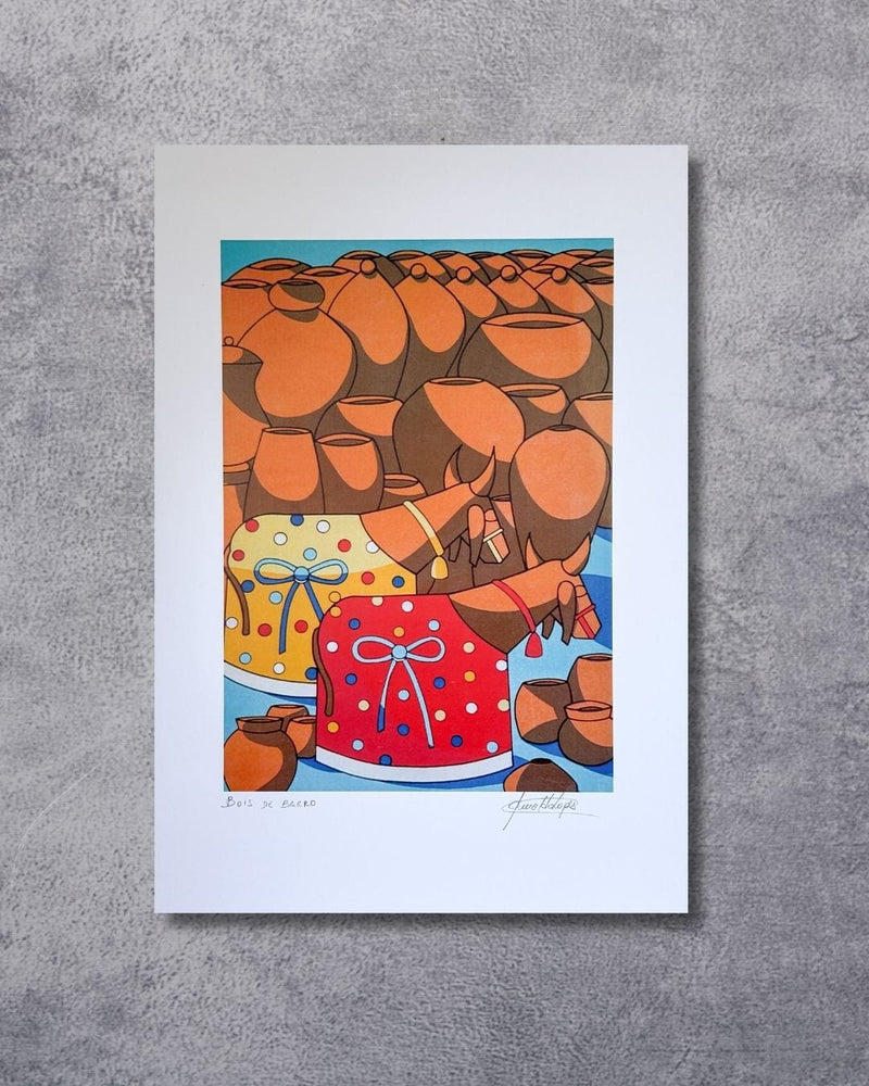 Gravura Bois de Barro - 42 x 30 cm