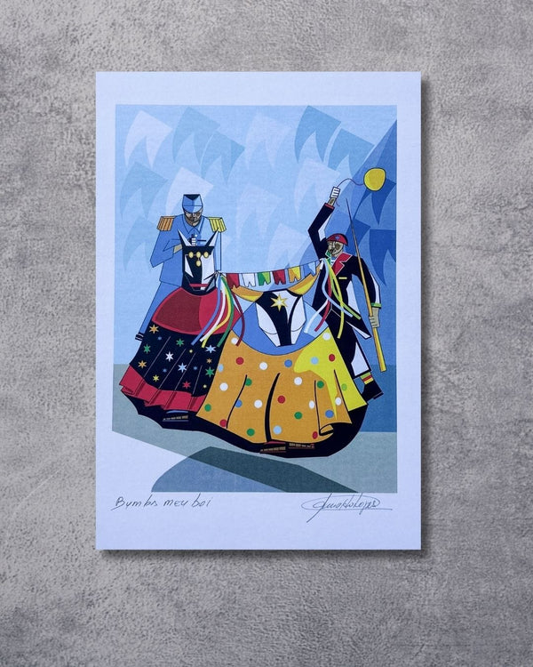 Gravura Bumba meu Boi - 42 x 30 cm