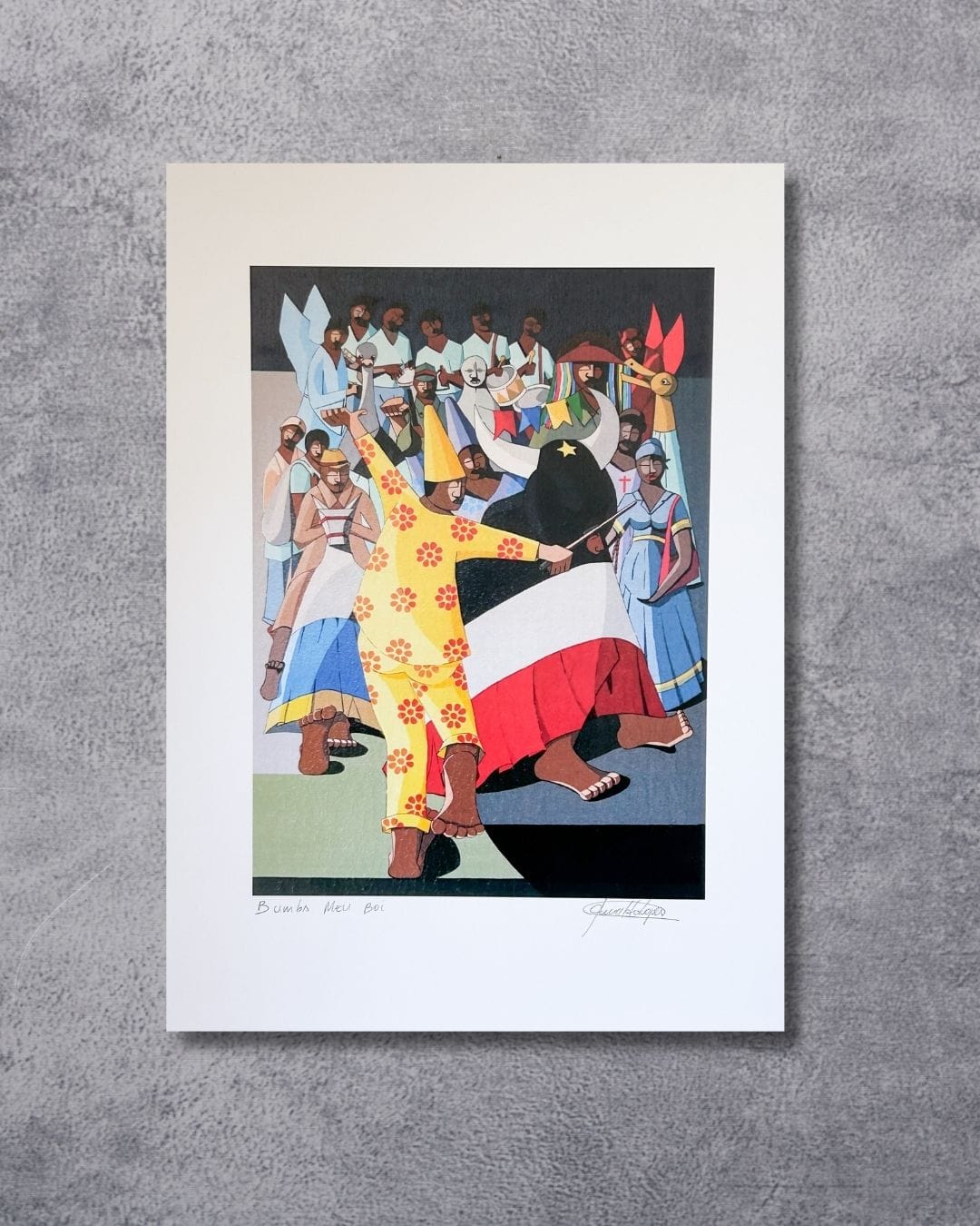 Gravura Bumba Meu Boi - 42 x 30 cm