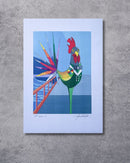 Gravura O Galo 1 - 25,5 x 18 cm