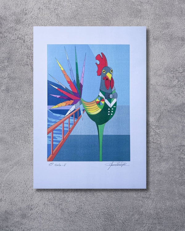Gravura O Galo 1 - 25,5 x 18 cm