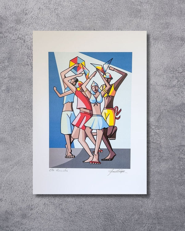 Gravura Os Passistas - 42 x 30 cm