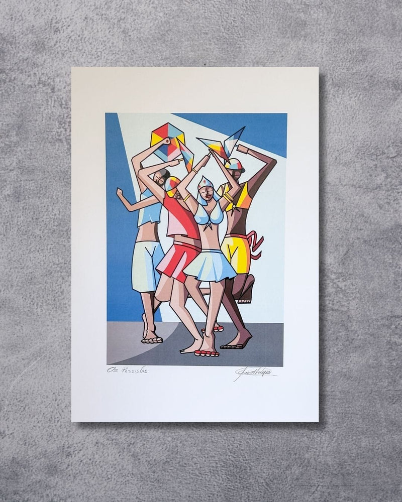 Gravura Os Passistas - 42 x 30 cm