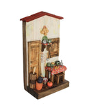 Quadro Cenas do Interior de Madeira