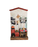 Quadro Cenas do Interior de Madeira