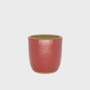Copo Vermelho em Cerâmica