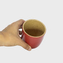 Copo Vermelho em Cerâmica