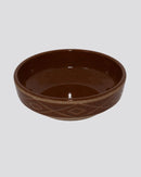 Cumbuca em Cerâmica Marrom G