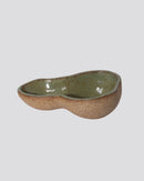 Petisqueira  em Cerâmica P Verde