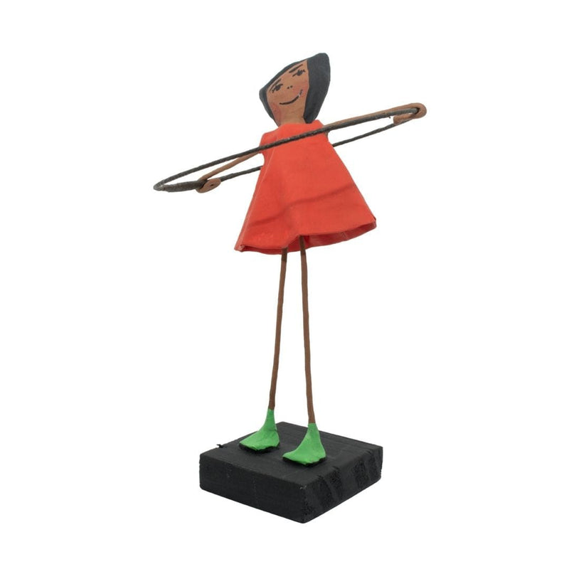 Escultura Brincadeira Infantil Bambolê - Vermelha