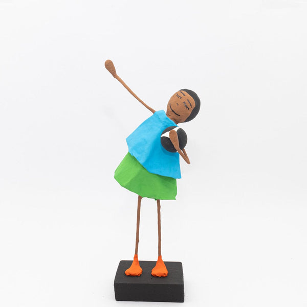 Escultura Brincadeira Infantil - Futebol