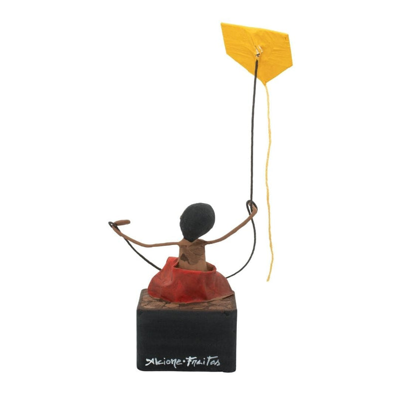 Escultura Brincadeira Infantil - Pipa