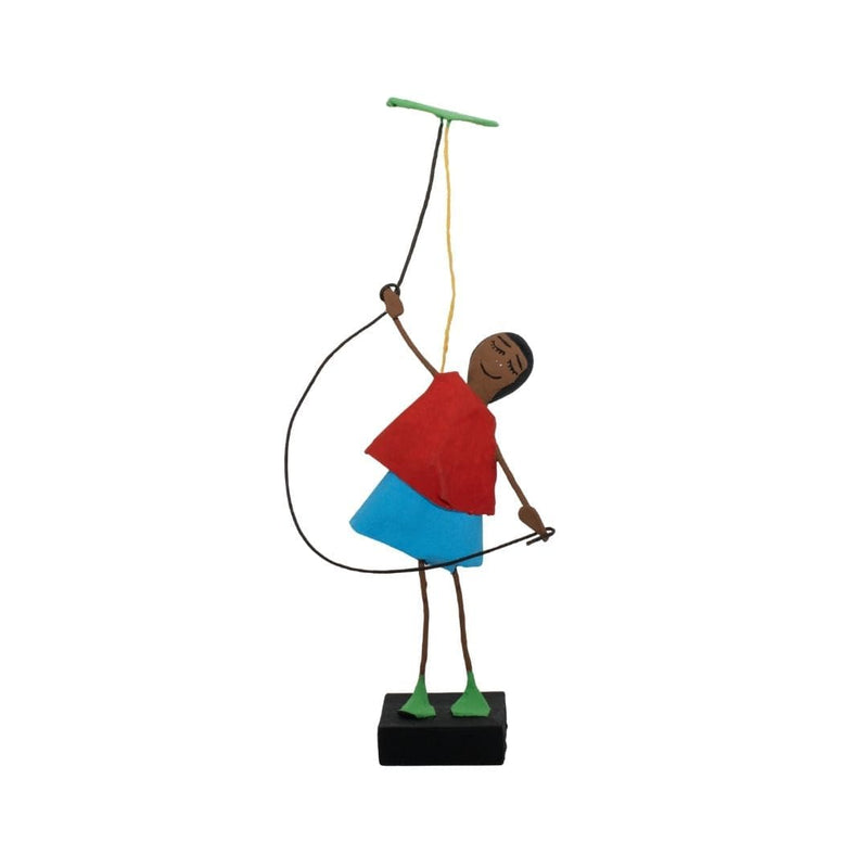 Escultura Brincadeira Infantil - Pipa Verde