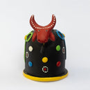 Escultura Bumbinha Porta Lápis em Cerâmica Preto