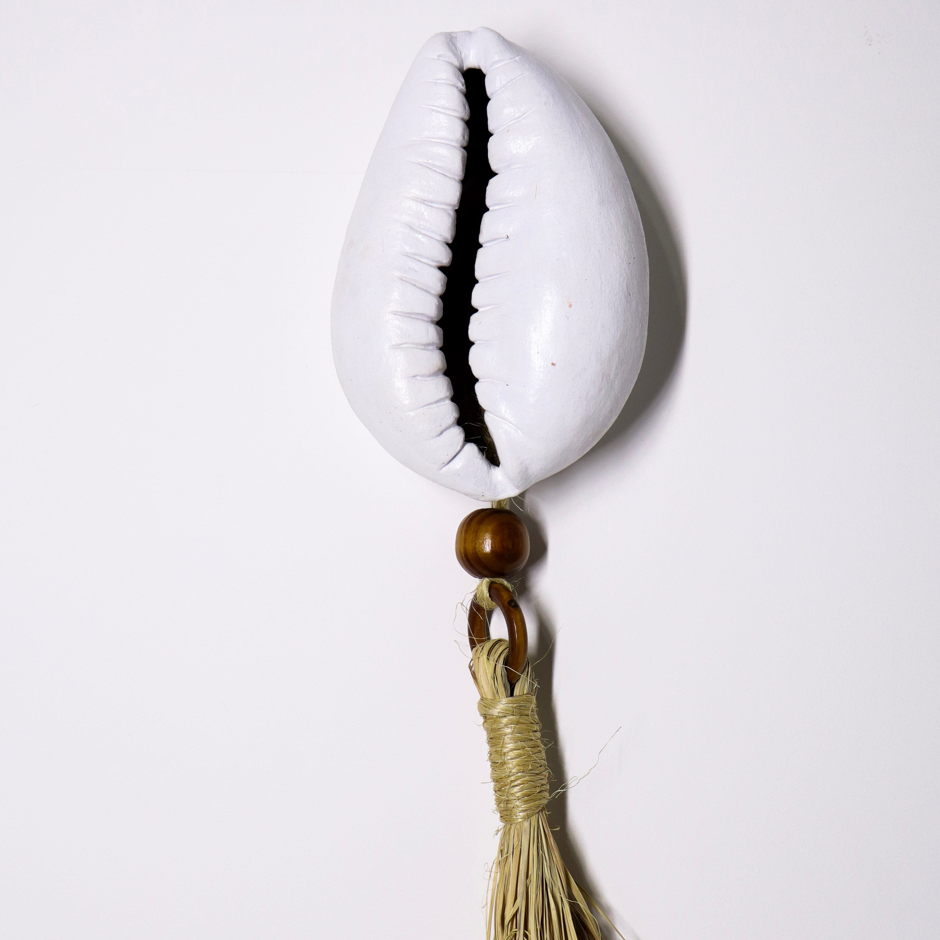 Escultura Búzio Palha em Cerâmica