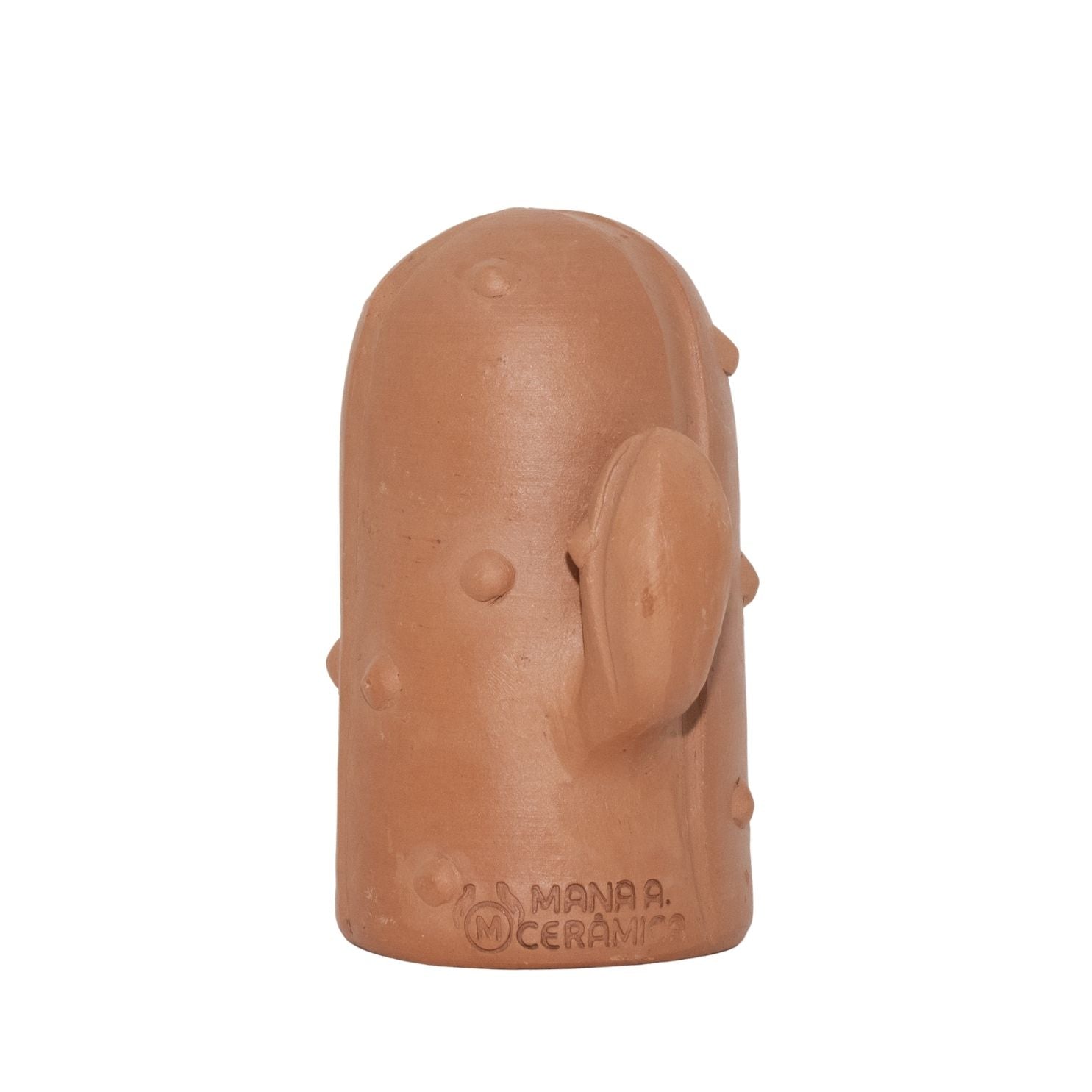 Escultura Cacto em Cerâmica 15 cm