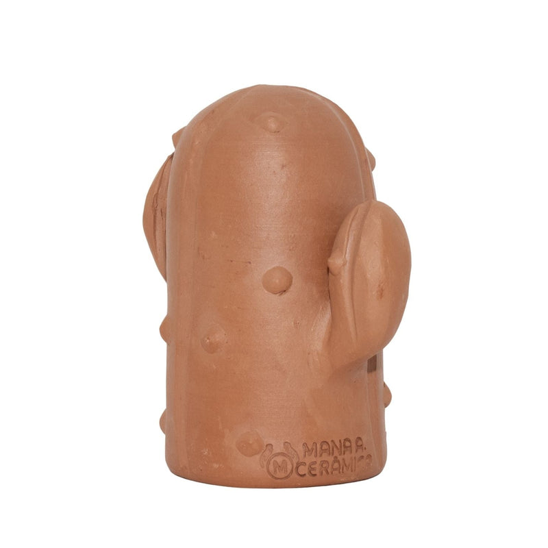 Escultura Cacto em Cerâmica 15 cm