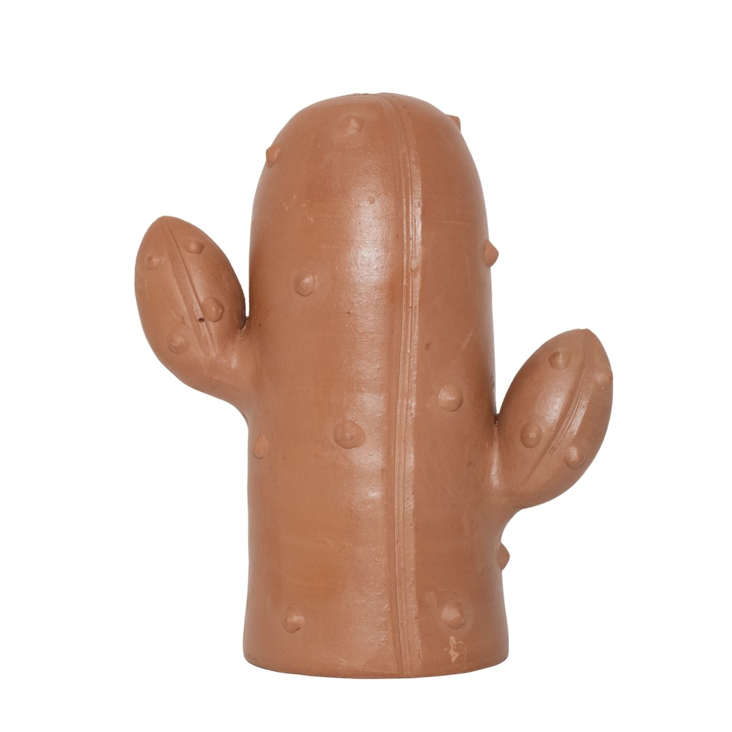 Escultura Cacto em Cerâmica 30 cm