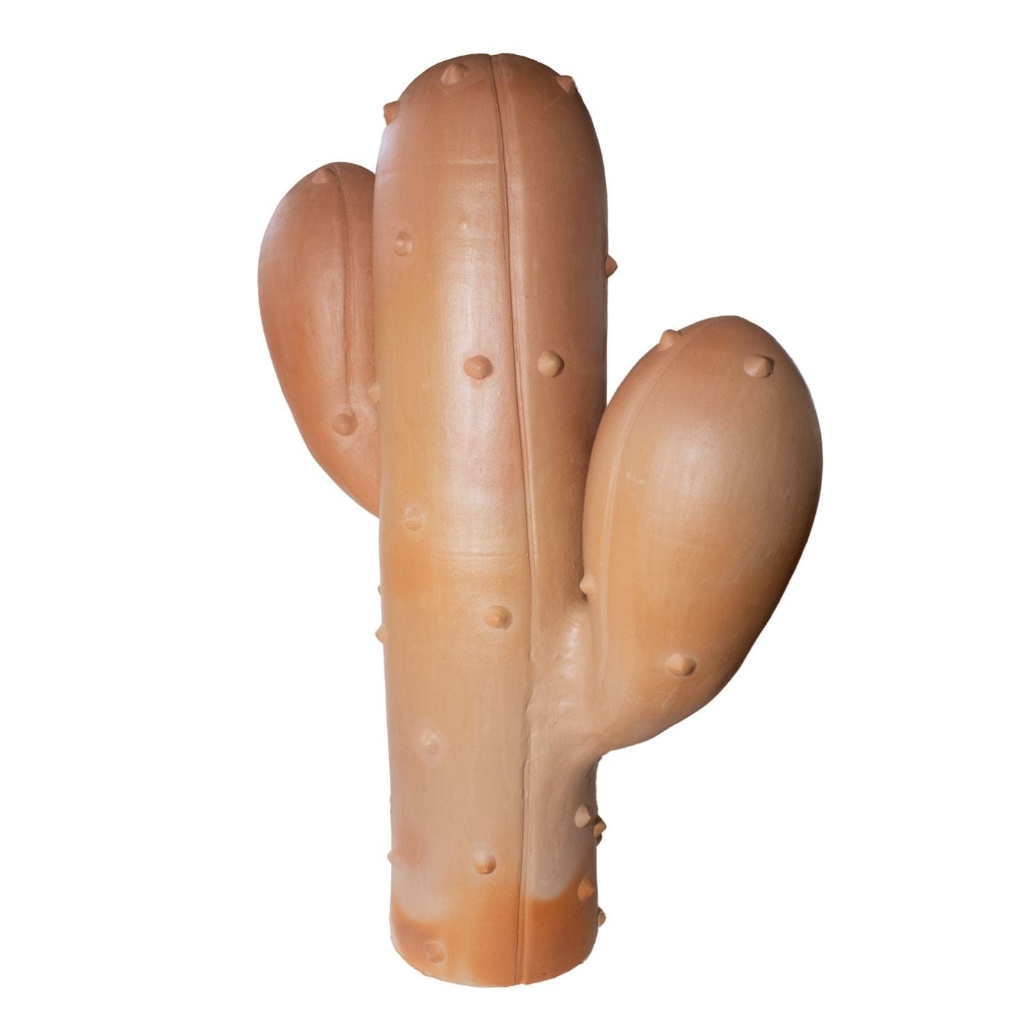 Escultura Cacto em Cerâmica 65 cm