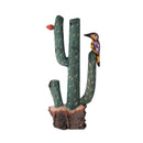 Escultura Cacto Talhado na Madeira 01