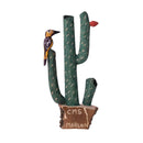 Escultura Cacto Talhado na Madeira 01