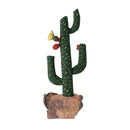 Escultura Cacto Talhado na Madeira 02