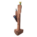 Escultura Cacto Talhado na Madeira 02