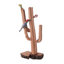 Escultura Cacto Talhado na Madeira 03