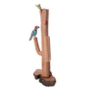 Escultura Cacto Talhado na Madeira 03