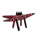 Escultura Calango em Madeira