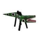 Escultura Calango em Madeira